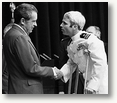 Nixon greets POW McCain